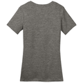 Heathered Charcoal back - District Women's Perfect WeightTee