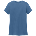 Maritime Blue back - District Women's Perfect WeightTee