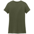 Military Green back - District Women's Perfect WeightTee