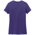 Purple back - District Women's Perfect WeightTee