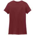 Sangria back - District Women's Perfect WeightTee