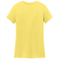 Yellow back - District Women's Perfect WeightTee
