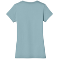 Blue Fog back - District Women's Perfect Weight V-Neck Tee