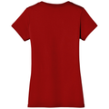 Classic Red back - District Women's Perfect Weight V-Neck Tee