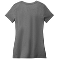 Heathered Nickel back - District Women's Perfect Weight V-Neck Tee