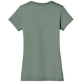 Laurel Green back - District Women's Perfect Weight V-Neck Tee