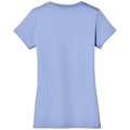 Soft Lilac back - District Women's Perfect Weight V-Neck Tee