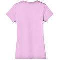 Soft Purple back - District Women's Perfect Weight V-Neck Tee