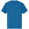 Bright Blue back - District Perfect Weight Tee