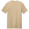 Heathered Latte back - District Perfect Weight Tee