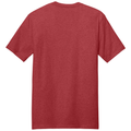 Heathered Red back - District Perfect Weight Tee