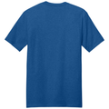 Royal Blue Heather back - District Perfect Weight Tee