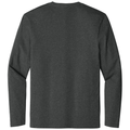 Heathered Charcoal front - District Perfect Weight Long Sleeve Tee