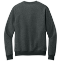 Heathered Charcoal back - District Perfect Weight Fleece Crew