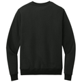 Jet Black back - District Perfect Weight Fleece Crew