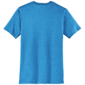 Heathered Bright Turquoise back - District Very Important Tee
