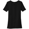 Black back - District Women's V.I.T.Rib Scoop Neck Tee