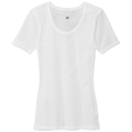 White front - District Women's V.I.T.Rib Scoop Neck Tee