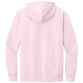 Carnation Pink back - District V.I.T.Fleece Hoodie