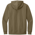 Coyote Brown back - District V.I.T.Fleece Hoodie