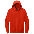 Fiery Red front - District V.I.T.Fleece Hoodie