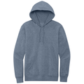 Flint Blue Heather front - District V.I.T.Fleece Hoodie
