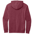 Heathered Cardinal back - District V.I.T.Fleece Hoodie
