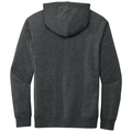 Heathered Charcoal back - District V.I.T.Fleece Hoodie