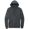Heathered Charcoal front - District V.I.T.Fleece Hoodie