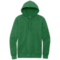 Heathered Kelly Green front - District V.I.T.Fleece Hoodie
