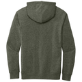 Heathered Olive back - District V.I.T.Fleece Hoodie