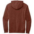 Heathered Russet back - District V.I.T.Fleece Hoodie