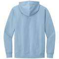 Ice Blue back - District V.I.T.Fleece Hoodie