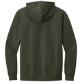 Olive back - District V.I.T.Fleece Hoodie