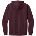 Plum back - District V.I.T.Fleece Hoodie