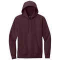 Plum front - District V.I.T.Fleece Hoodie