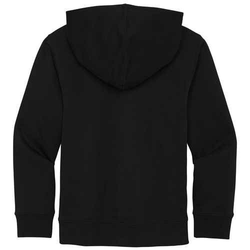 Black back - District Youth V.I.T.Fleece Hoodie