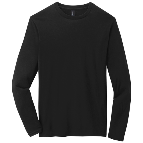Black front - District Very Important Tee Long Sleeve
