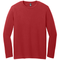 Classic Red front - District Very Important Tee Long Sleeve