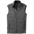 Grey Steel front - Eddie Bauer Fleece Vest