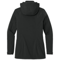 Black back - Eddie Bauer Women's Hooded Soft Shell Parka