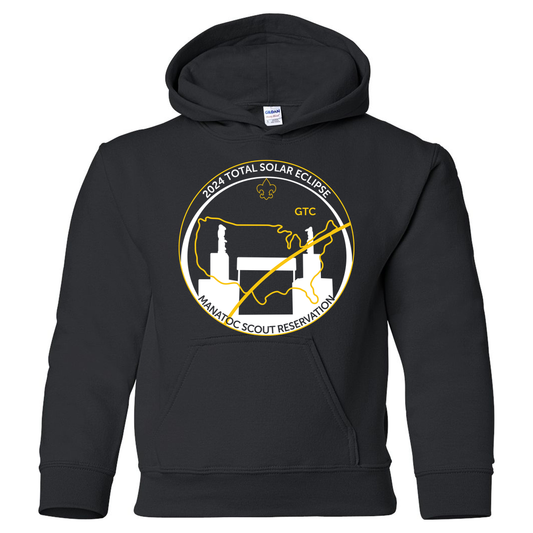 Great Trail Solar Eclipse Youth Hoodie
