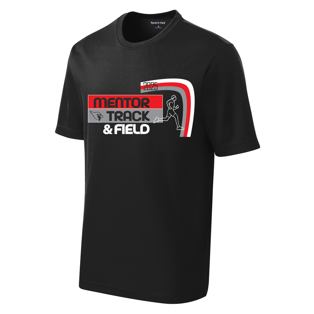 Mentor Memorial Track Youth Tech T-Shirt
