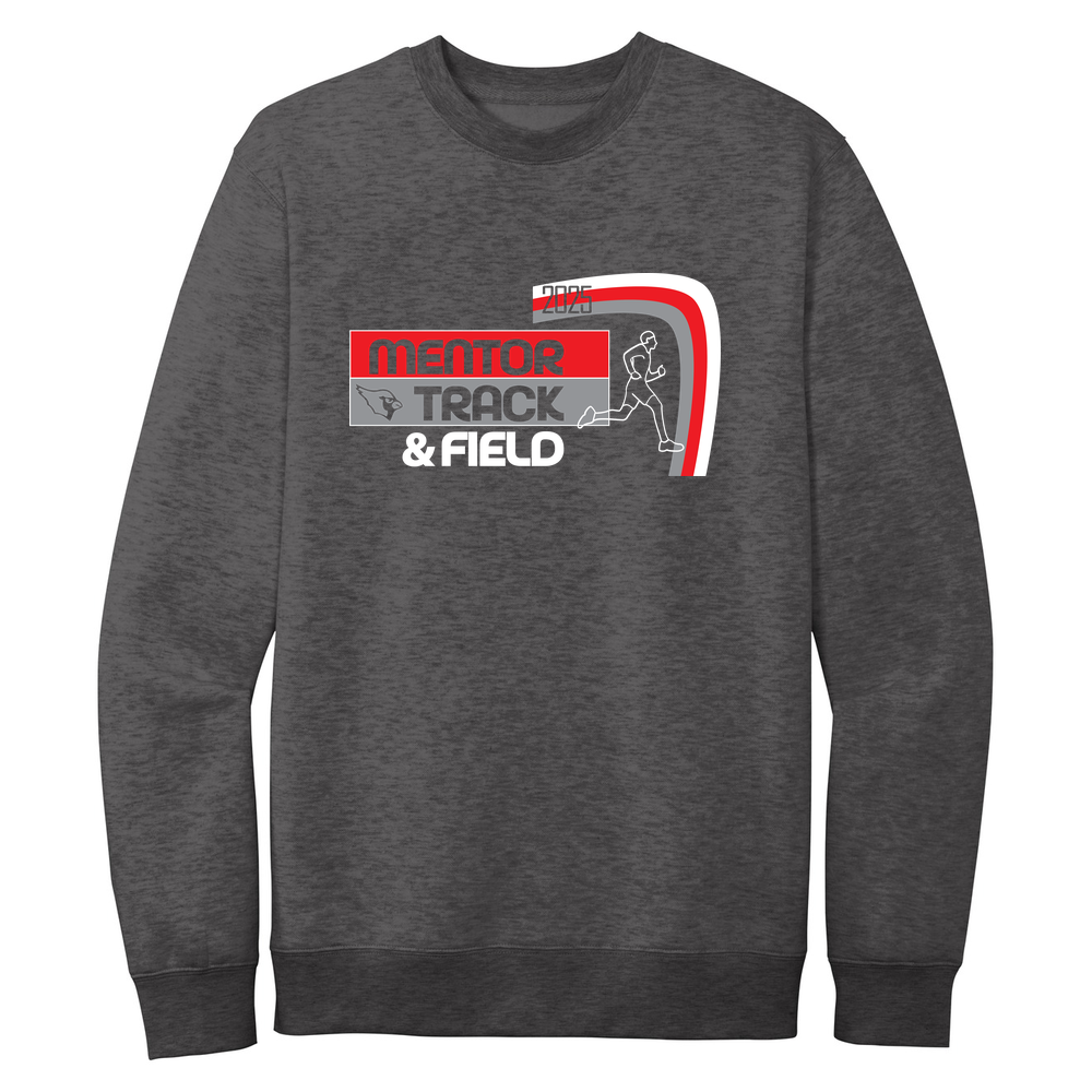 Mentor Memorial Track Adult Crewneck