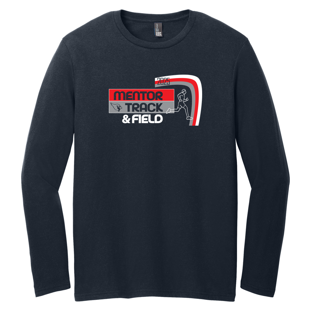 Mentor Memorial Track Adult Long Sleeve T-Shirt