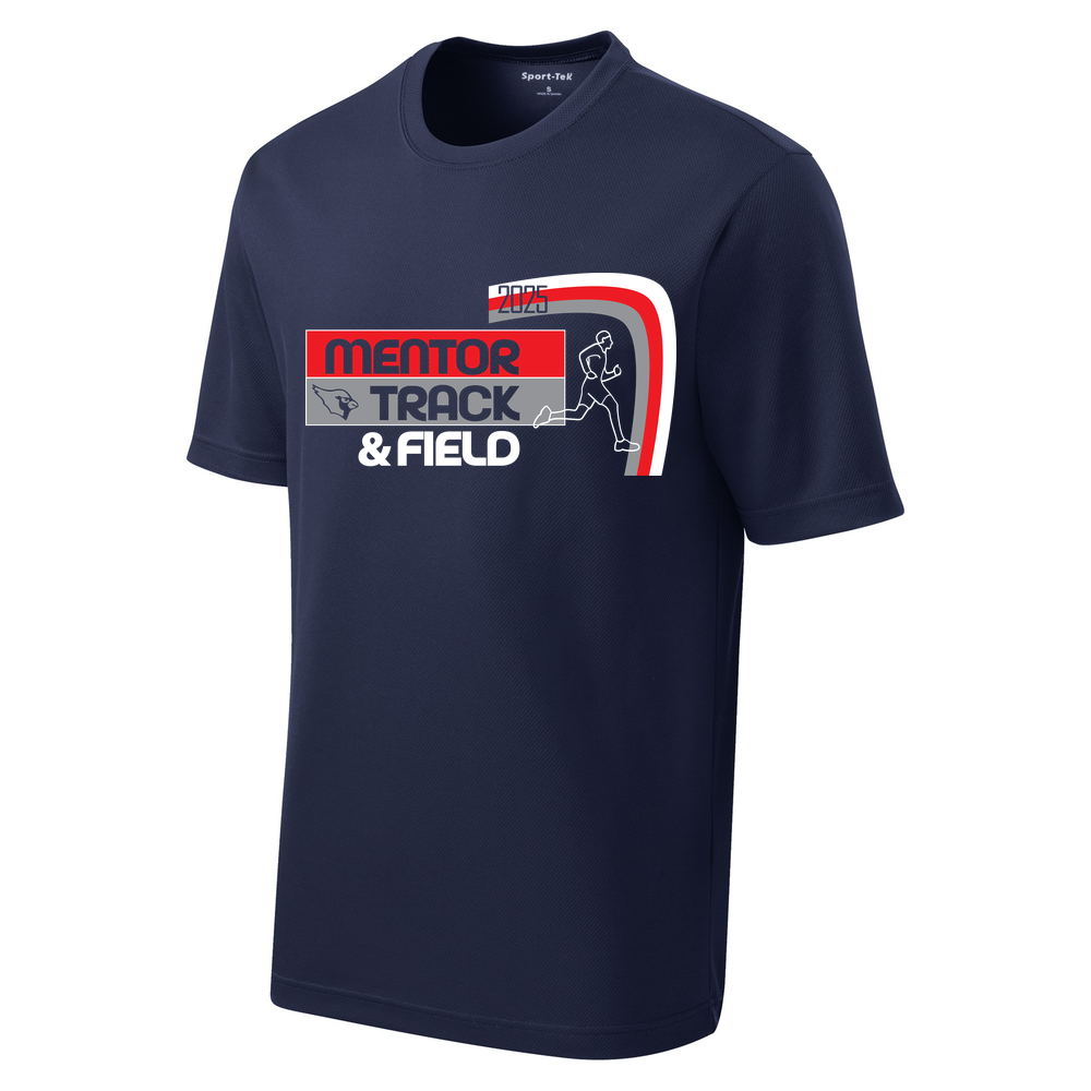 Mentor Memorial Track Youth Tech T-Shirt