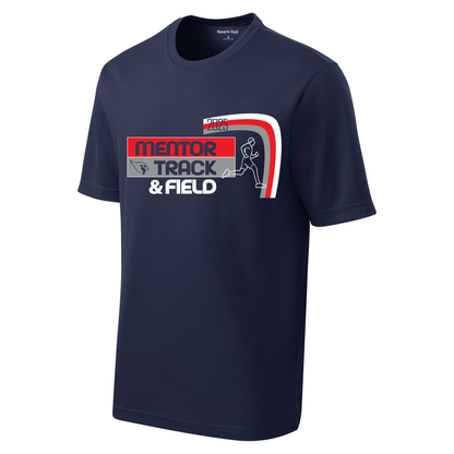 Mentor Memorial Track Youth Tech T-Shirt