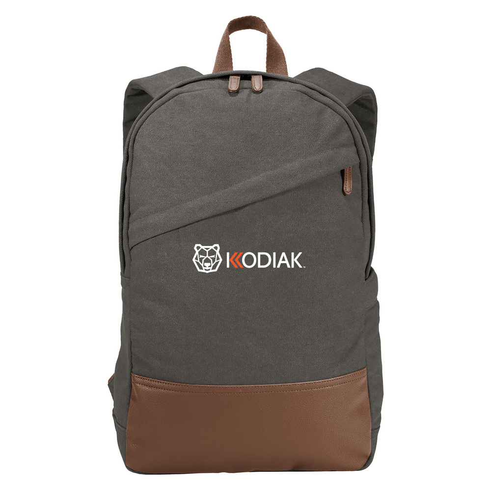 Kodiak Port Authority ® Cotton Canvas Backpack