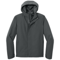 Grey Steel front - Port Authority C-FREE Rain Jacket