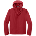 Rich Red front - Port Authority C-FREE Rain Jacket